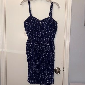 navy blue dress